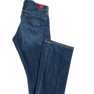 AG Adriano Goldschmied Gemini Bootcut Mid Rise Jeans Womens Size 25